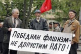 We Defeated Fascism, Don't Admit NATO - demonstration in Novgorod, 2006