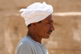 Man at Ramses III temple