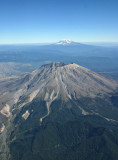 Mt St. Helens and Mt. Rainer