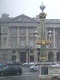 Its snowing in Paris!!!