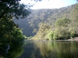 FIG 1 LOOKING UPSTREAM ON MACALISTER 2003