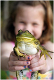 A girl and her frog