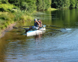 Rowing Practice on Lake Wintergreen