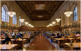 New York Public Library Reading Room Wallpaper