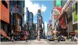 The Naked Cowboy in Times Square