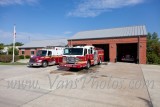 Station 8 and Antique Fire Truck