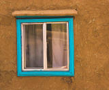 Taos Pueblo window