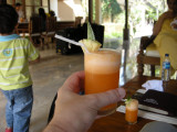 Tasty welcome drink, Komaneka Resort, Ubud, Bali
