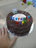 Rahil's third birthday cake