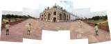 Rahil atop Humayan's Tomb (4 Octo 2009)
