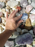 Collection of local stones, Capadoccia, Turkey