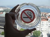 Hotel room No Smoking ashtray (Istanbul)