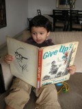 Rahil enjoying Give Up?