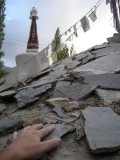 Mani stones, Ladakh, India (1997)