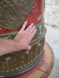 Prayer wheel, Ladakh, India (2014)