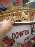 Donation box, Diskit Gompa, Nubra Valley