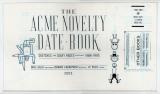 Original Art:  Title and Dedication Pages of The Acme Novelty Date Book 1986-1995