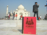 Forty Cartoon Books of Interest visiting the Taj Mahal in December of 2007