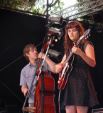 Sallie Ford, with Tyler Tornfelt on upright bass