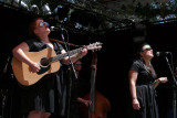 The Sweetback Sisters sing