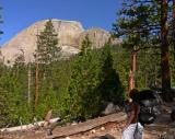 The back of Half Dome