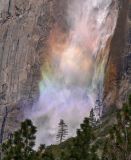 Rainbow rain (Yosemite Falls)