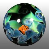 Artist: Paul Katherman <br> Size: 1.43 <br> Type: Lampworked Boro