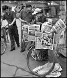 newspaper seller