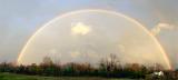 Rainbow in my front yard