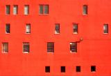 Red wall-windows, Syracuse, NY