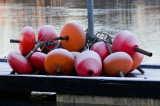 Red buoys