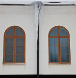 Windows with icicle
