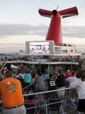 from atop the Lido deck