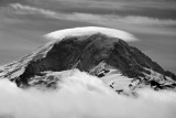 Rainier and lenticular cloud