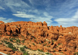 Fiery Furnace is named for the color of the fins when the sun goes down.