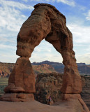 See the little girl jumping under the arch?  She reminded me of Clair Marie.