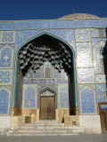 magnificent mosaics, example of the amazing tilework on the Esfahan mosques.