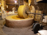 a stone mill inside the bazaar