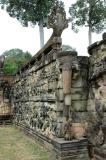 upper part of the terrace with naga balustrades