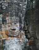 Two Faces From Angkor Thom