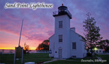 Sand Point Lighthouse sunrise
