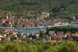Hvar - view of Stari Grad from Glavica