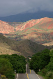 Road from Salta to Cachi