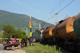 Level crossing in Ghimeş (Gyimes)