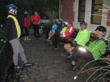 At the Loeb Boathouse. Starting point of the Metric Century