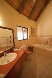 One of the bathrooms