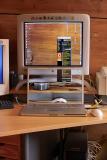 Double-transparent-desk