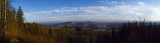 View onto the Austrian and Swiss Alps