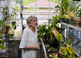 Mom working in greenhouse 05