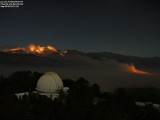 Waterman Mountain Engulfed in Flame